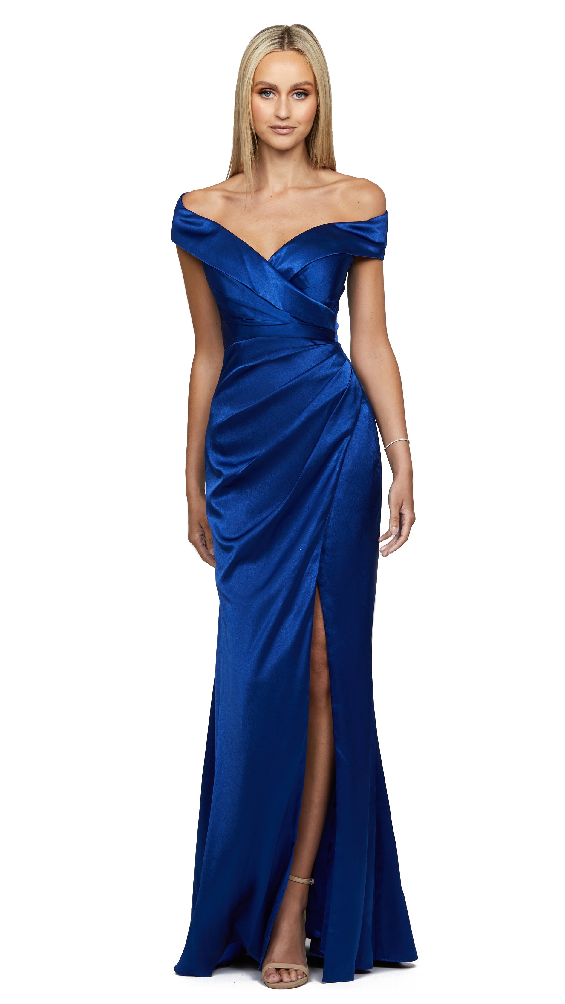 Shop Bariano Yvonne Off Shoulder Gown | AMANTE Amante Shop Bariano Yvonne Off Shoulder Gown | AMANTE Amante