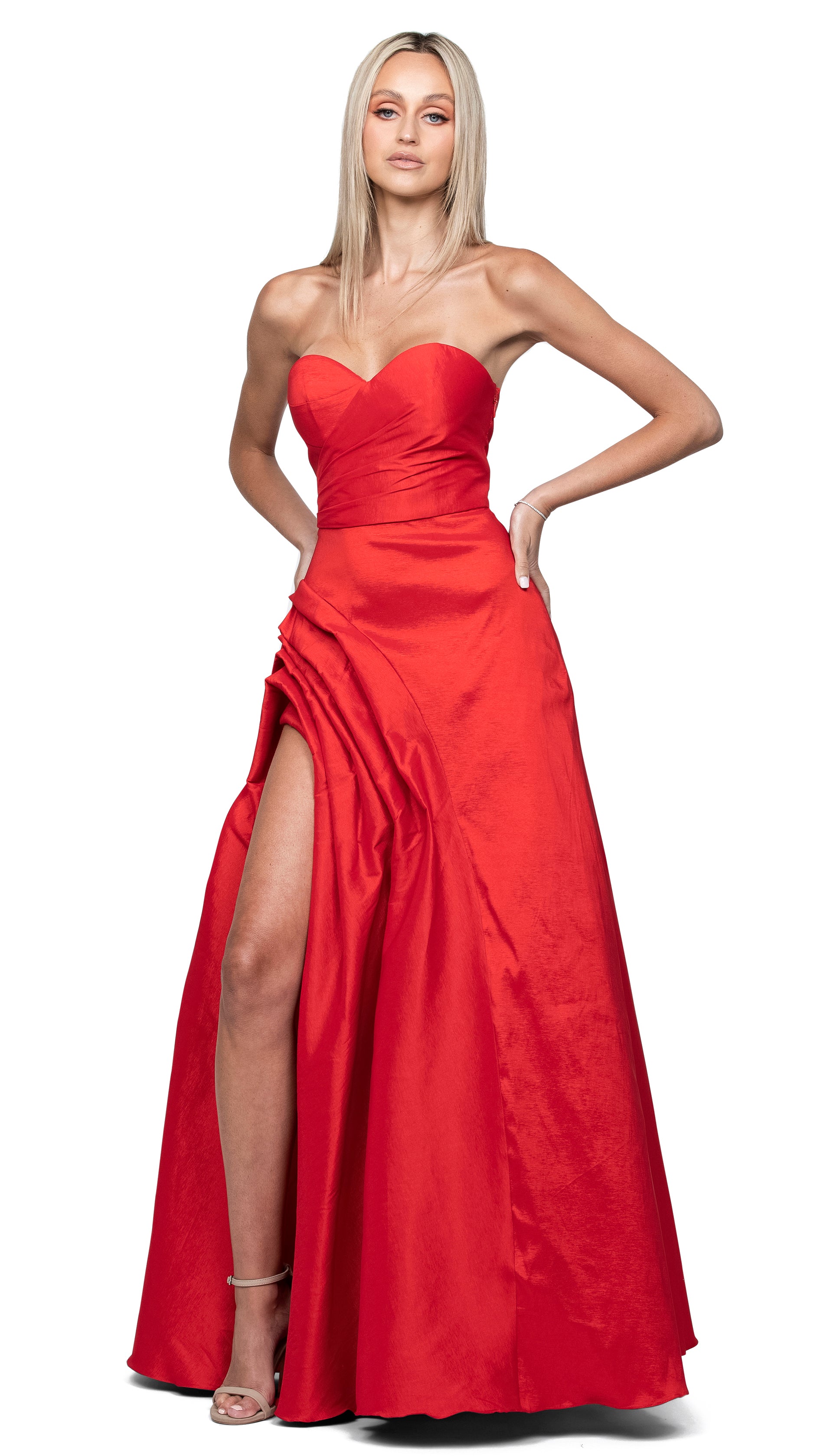 bariano red dress Lady in Red Dress by Bariano