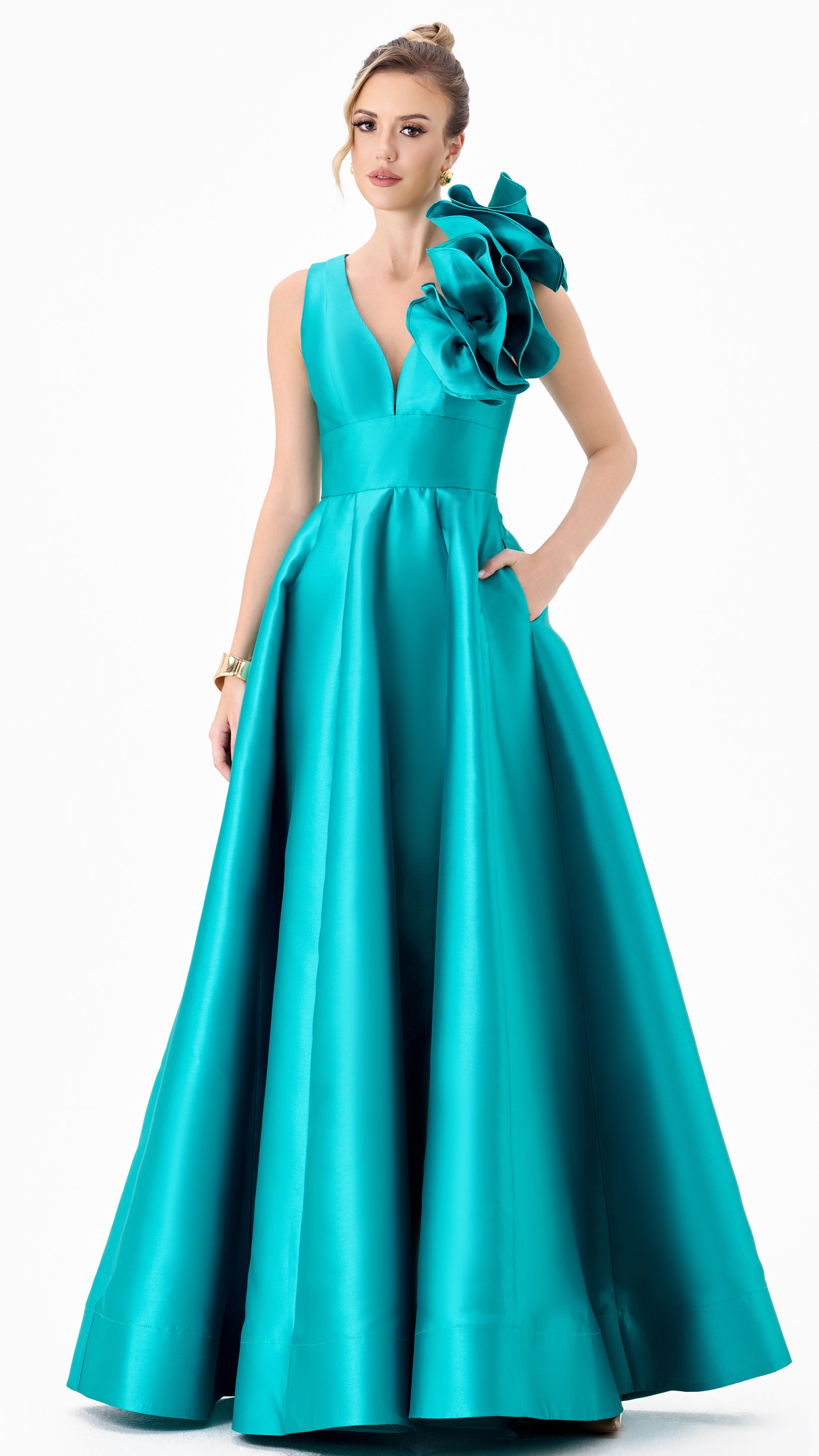 green emerald velvet dress Lucy Dress - Black, AU/UK 4 main image 0