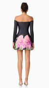 Azelia Off The Shoulder Mini Dress BACK