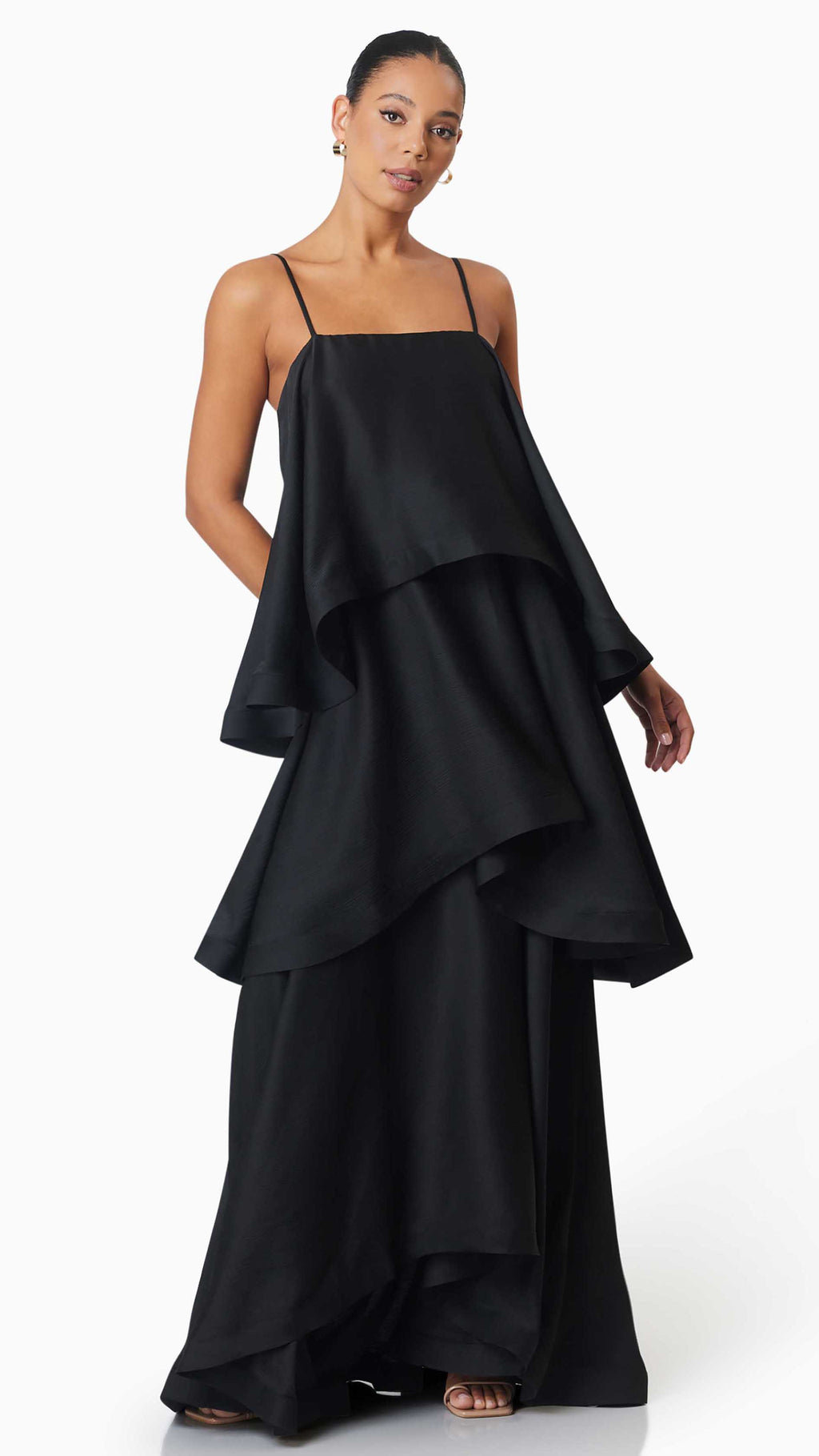 Tilly Tiered Maxi Dress FRONT