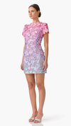 Elle Short Sleeve Mini Dress SIDE