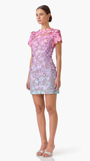 Elle Short Sleeve Mini Dress SIDE