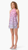 Elle Halter Mini Dress FRONT/SIDE
