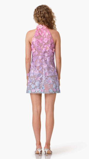 Elle Halter Mini Dress BACK