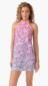 Elle Halter Mini Dress FRONT