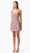 Bianca Mini Dress in Berry Multi SIDE