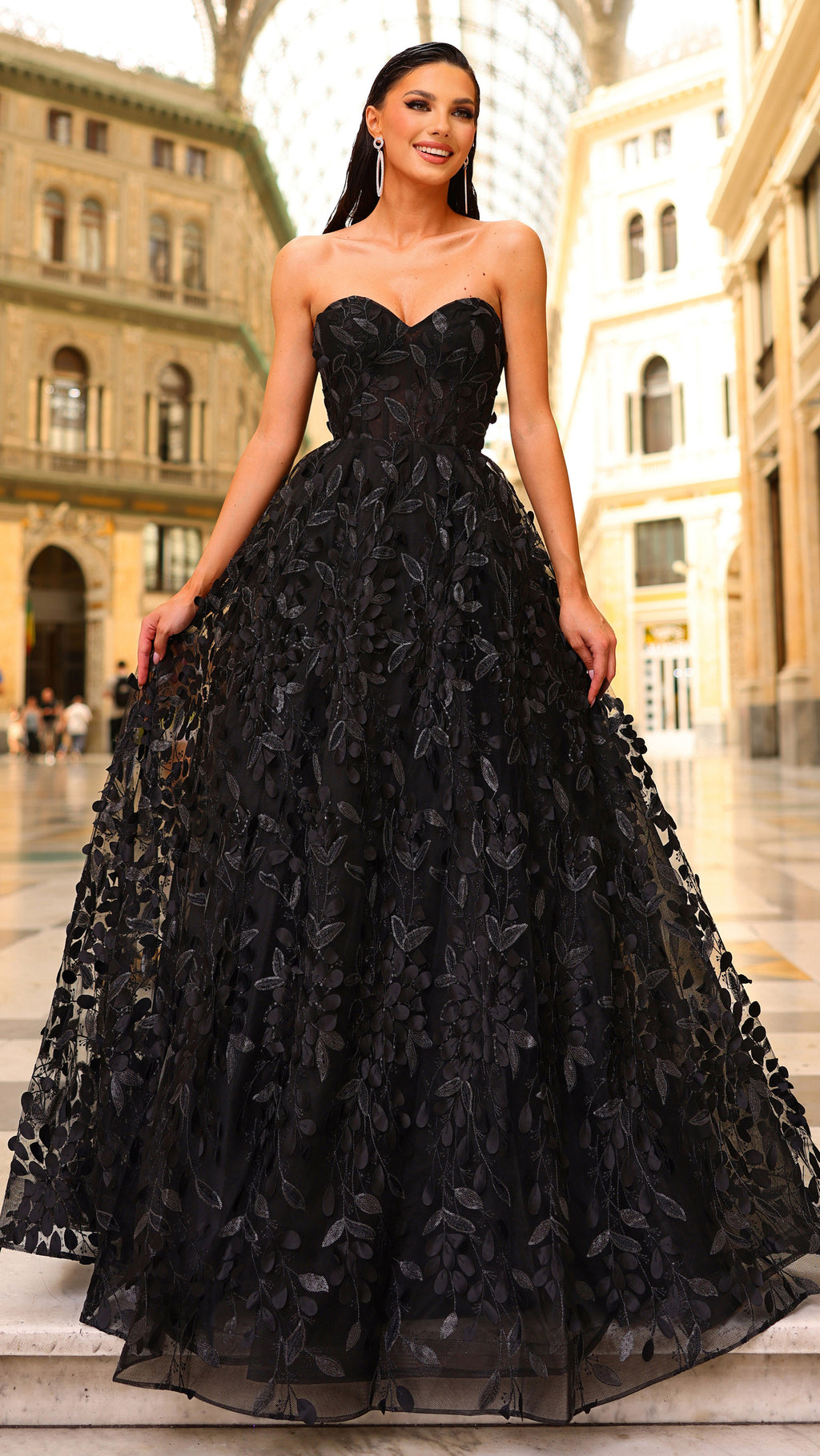 Nicoletta NC1097 Ball Gown - Black