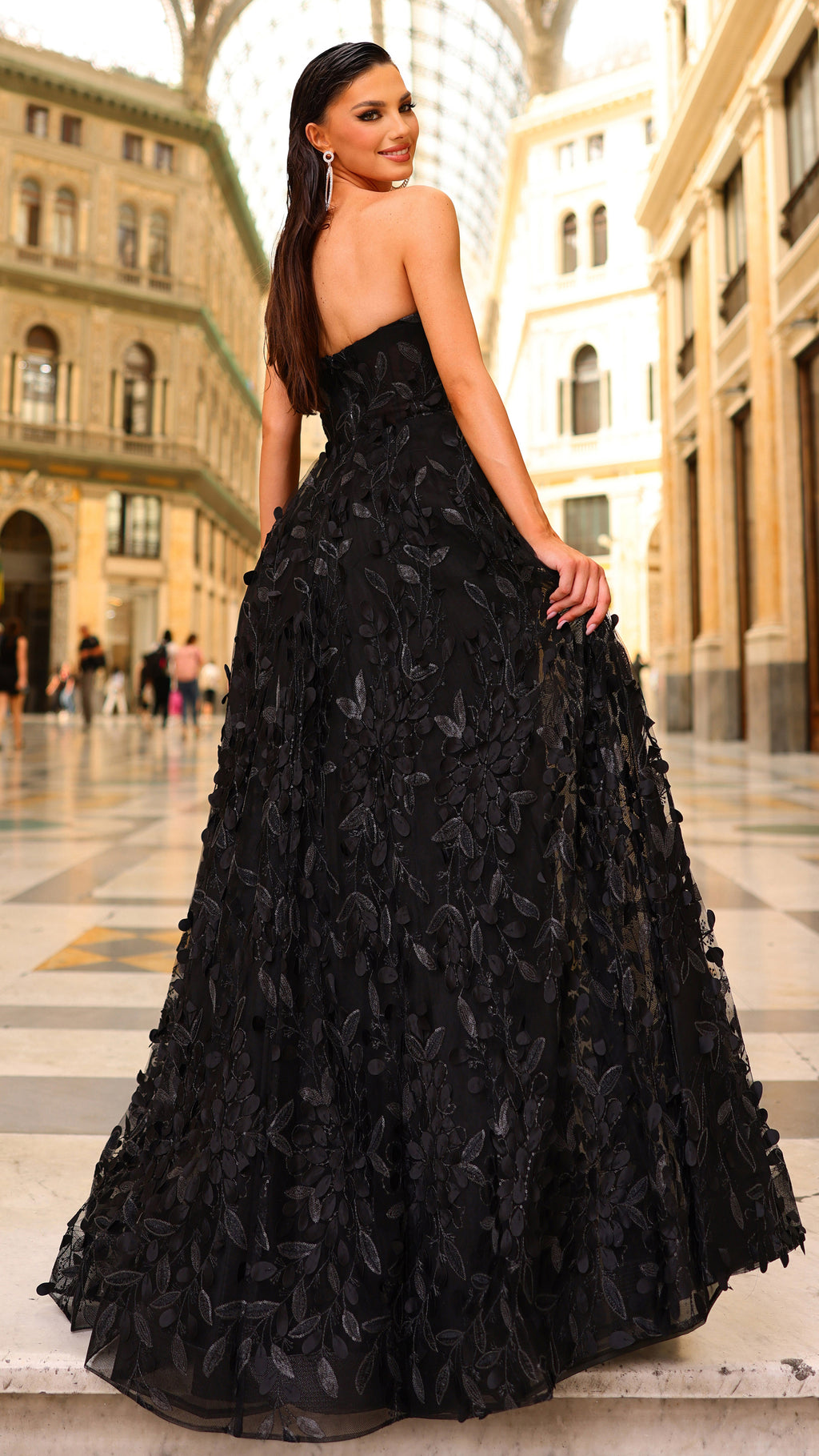 Nicoletta NC1097 Ball Gown - Black
