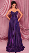 Nicoletta NC2029 Custom Strappy Back Gown - Musk