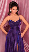 Nicoletta NC2029 Custom Strappy Back Gown - Musk