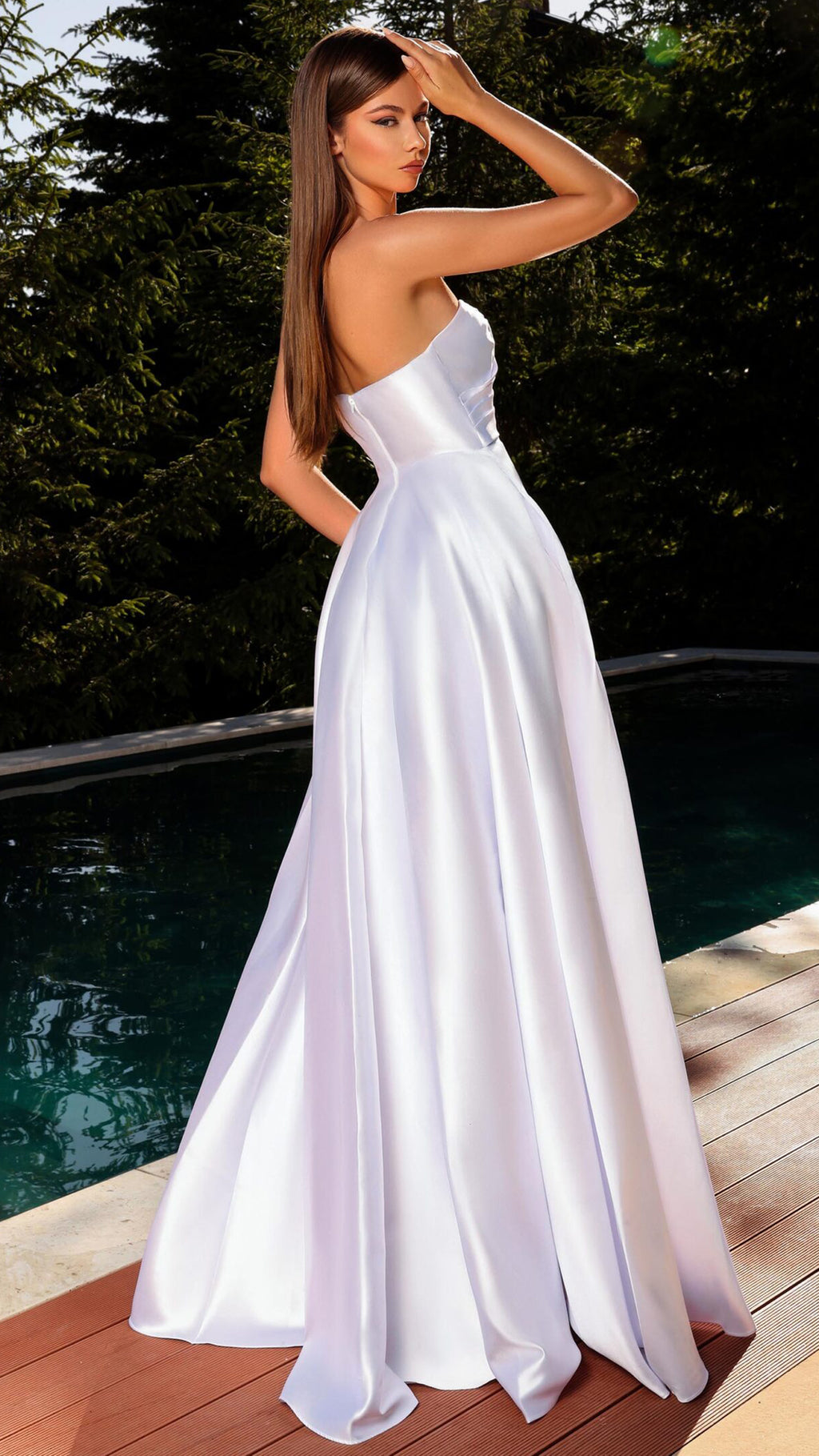 Nicoletta NC2030 Ball Gown in White