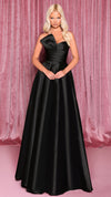 Nicoletta NC3034 Bespoke Strapless Ball Gown in Black