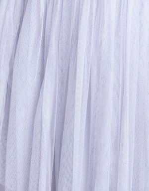 Bariano Petranzia Tulle Fabric Silver